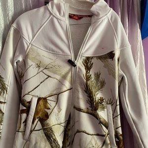 WHITE CAMO JACKET